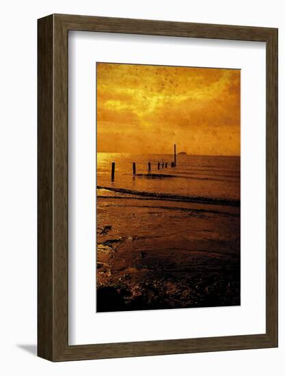 Seashore Glow II-Osaria Copperstone-Framed Giclee Print