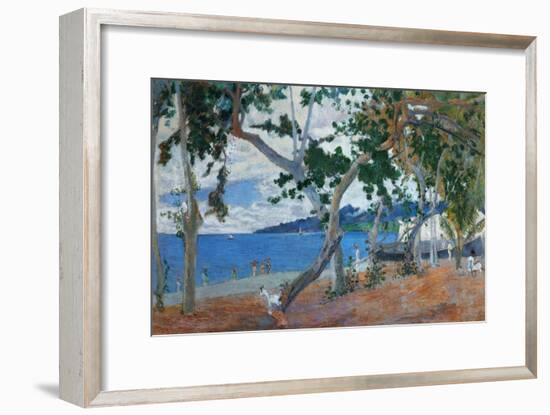 Seashore I, 1887, Island of Martinique-Paul Gauguin-Framed Giclee Print