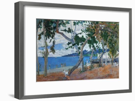 Seashore I, 1887, Island of Martinique-Paul Gauguin-Framed Giclee Print