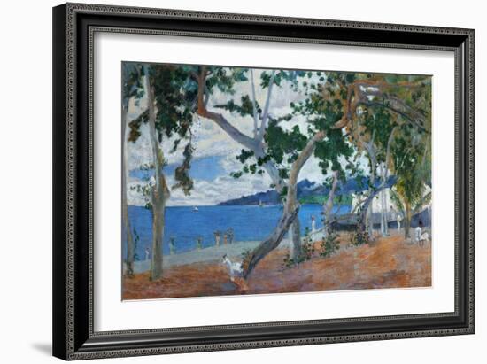 Seashore I, 1887, Island of Martinique-Paul Gauguin-Framed Giclee Print