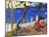 Seashore, Martinique Island, 1887-Paul Gauguin-Mounted Giclee Print