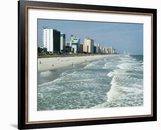 Seashore, Myrtle Beach, South Carolina, USA-Ethel Davies-Framed Photographic Print