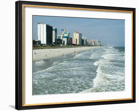 Seashore, Myrtle Beach, South Carolina, USA-Ethel Davies-Framed Photographic Print