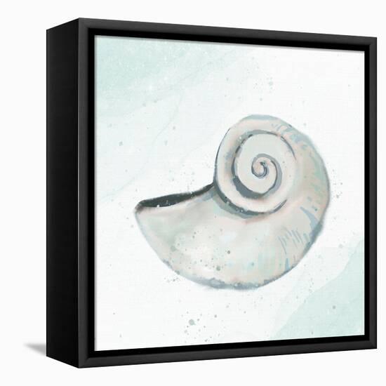 Seashore Shell 1-Kimberly Allen-Framed Stretched Canvas