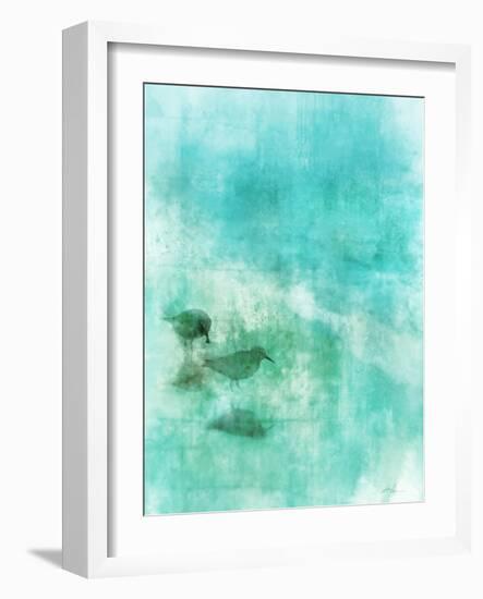 Seashore Stroll 1-Ken Roko-Framed Art Print