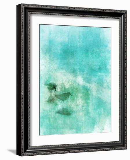 Seashore Stroll 1-Ken Roko-Framed Art Print