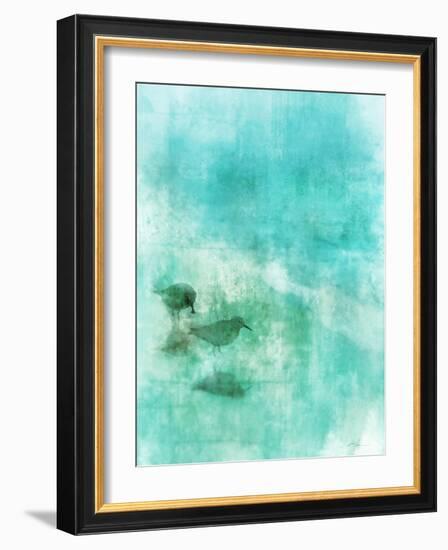 Seashore Stroll 1-Ken Roko-Framed Art Print