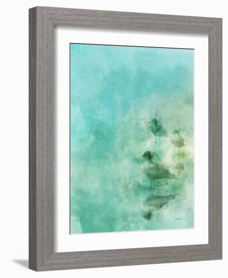 Seashore Stroll 2-Ken Roko-Framed Art Print