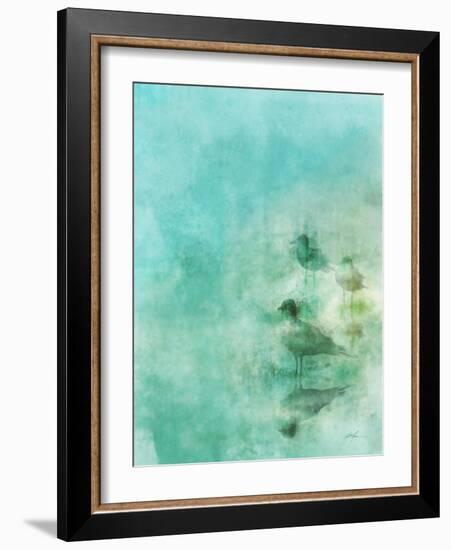 Seashore Stroll 2-Ken Roko-Framed Art Print