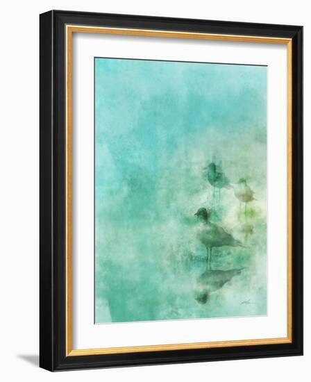 Seashore Stroll 2-Ken Roko-Framed Art Print