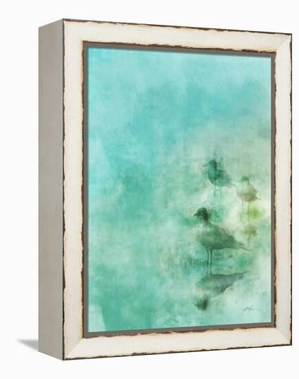 Seashore Stroll 2-Ken Roko-Framed Stretched Canvas