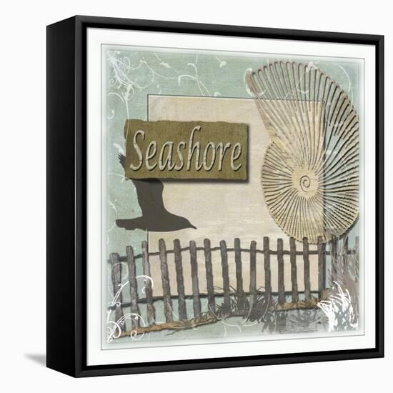 Seashore-Karen Williams-Framed Premier Image Canvas