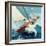 "Seasick Sailor", August 22, 1959-Richard Sargent-Framed Giclee Print