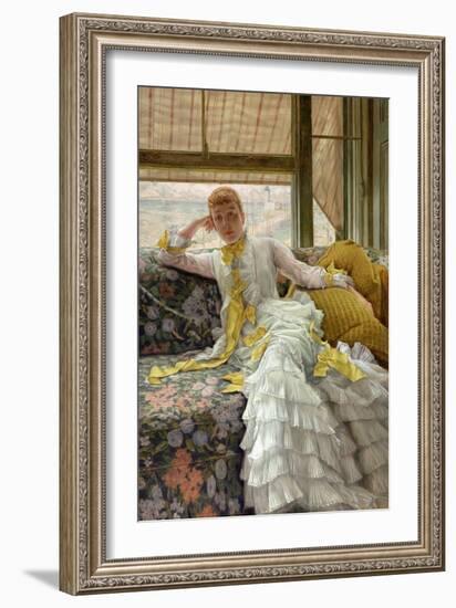 Seaside, 1878-James Tissot-Framed Giclee Print