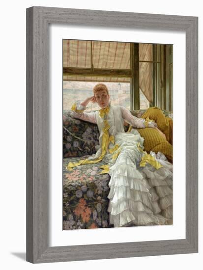 Seaside, 1878-James Tissot-Framed Giclee Print