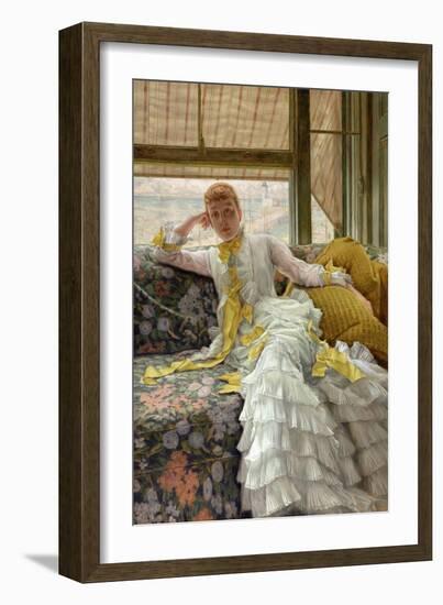 Seaside, 1878-James Tissot-Framed Giclee Print