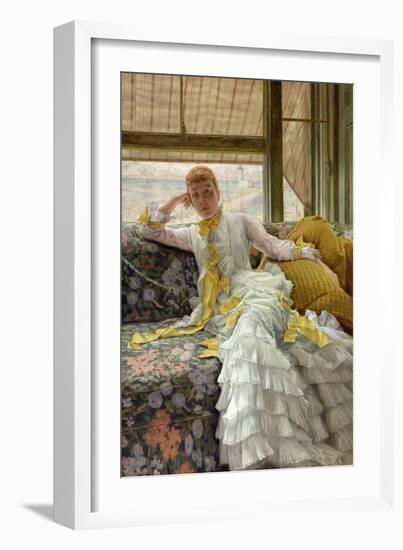 Seaside, 1878-James Tissot-Framed Giclee Print