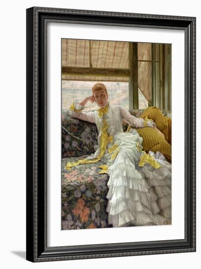 Seaside, 1878-James Tissot-Framed Giclee Print