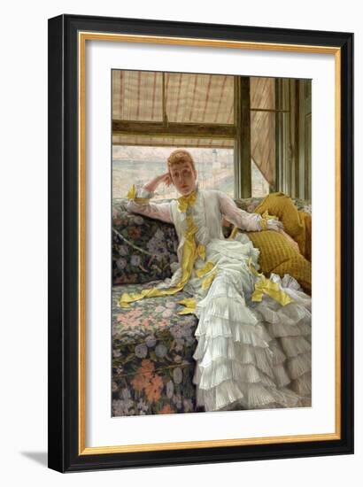 Seaside, 1878-James Tissot-Framed Giclee Print