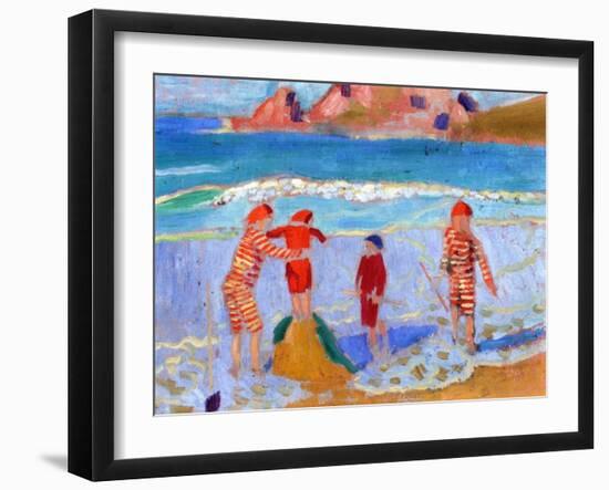 Seaside, 1909-Maurice Denis-Framed Giclee Print