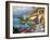 Seaside Bistro Café-Sung Kim-Framed Art Print