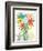 Seaside Bouquet I Mason Jar-Michael Mullan-Framed Art Print