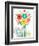 Seaside Bouquet III Mason Jar-Michael Mullan-Framed Premium Giclee Print