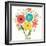 Seaside Bouquet III-Michael Mullan-Framed Art Print