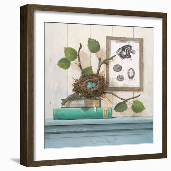 Seaside Branch-Arnie Fisk-Framed Art Print