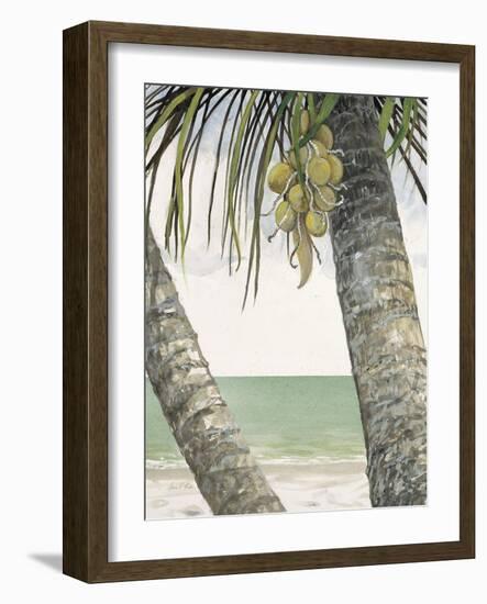 Seaside Coconuts-Arnie Fisk-Framed Art Print