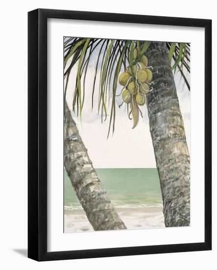 Seaside Coconuts-Arnie Fisk-Framed Art Print