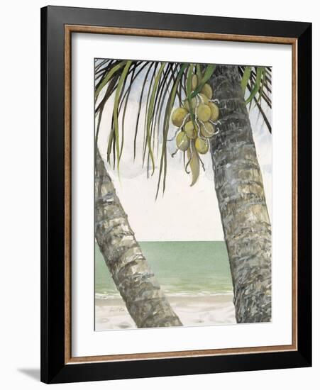 Seaside Coconuts-Arnie Fisk-Framed Art Print