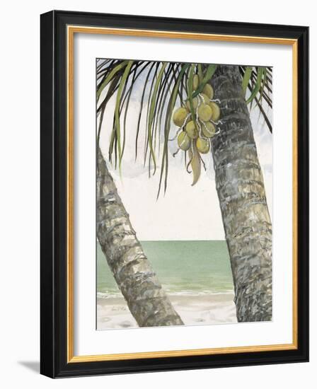 Seaside Coconuts-Arnie Fisk-Framed Art Print