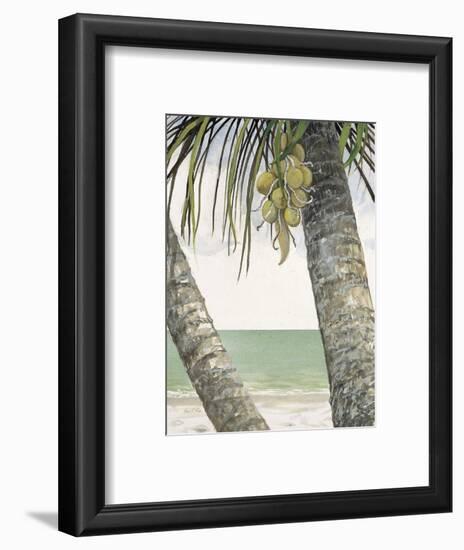 Seaside Coconuts-Arnie Fisk-Framed Art Print