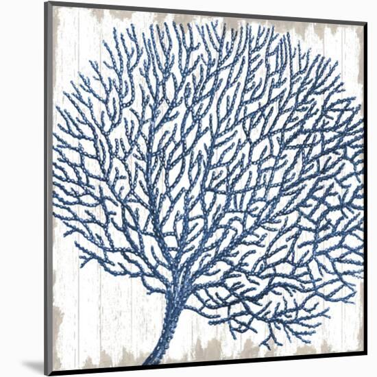 Seaside Coral-Sparx Studio-Mounted Art Print