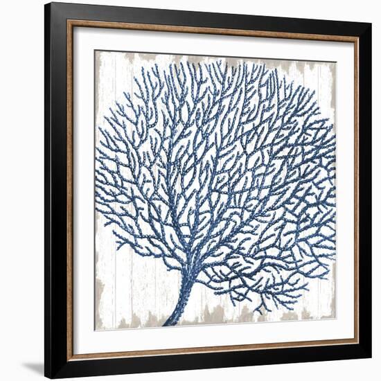 Seaside Coral-Sparx Studio-Framed Art Print