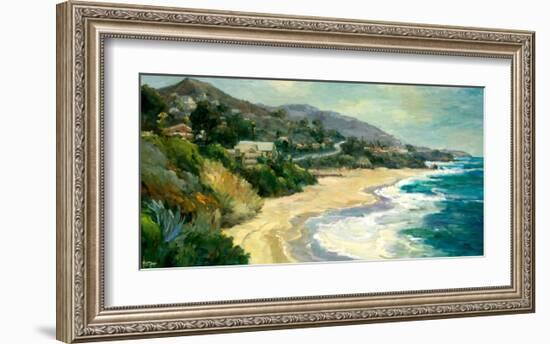 Seaside Cove-Allayn Stevens-Framed Art Print