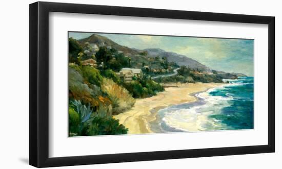 Seaside Cove-Allayn Stevens-Framed Art Print