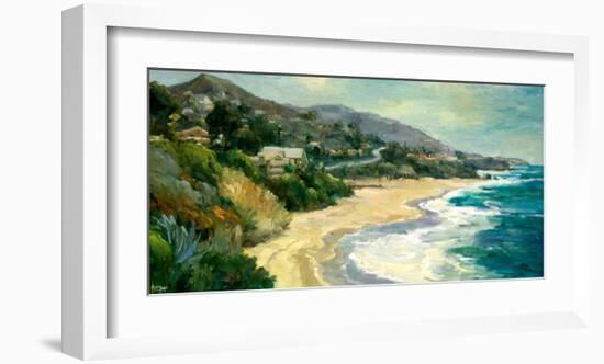 Seaside Cove-Allayn Stevens-Framed Art Print
