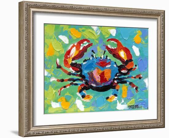 Seaside Crab I-Carolee Vitaletti-Framed Art Print