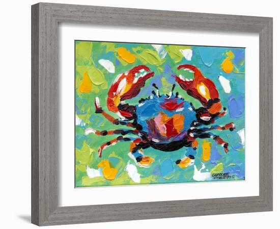 Seaside Crab I-Carolee Vitaletti-Framed Art Print