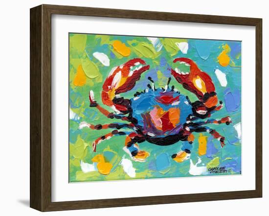 Seaside Crab I-Carolee Vitaletti-Framed Art Print