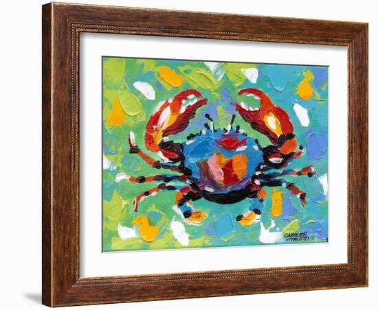 Seaside Crab I-Carolee Vitaletti-Framed Art Print