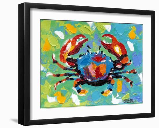 Seaside Crab I-Carolee Vitaletti-Framed Art Print