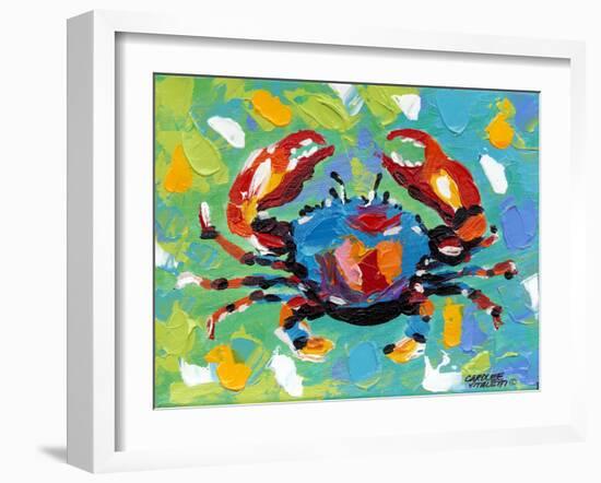 Seaside Crab I-Carolee Vitaletti-Framed Art Print