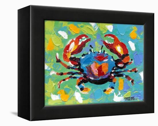 Seaside Crab I-Carolee Vitaletti-Framed Stretched Canvas