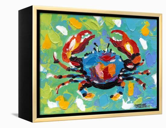 Seaside Crab I-Carolee Vitaletti-Framed Stretched Canvas