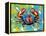 Seaside Crab I-Carolee Vitaletti-Framed Stretched Canvas