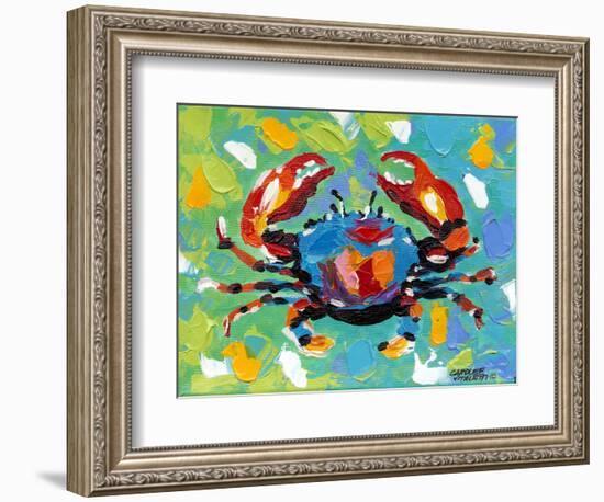 Seaside Crab I-Carolee Vitaletti-Framed Art Print