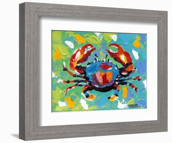 Seaside Crab I-Carolee Vitaletti-Framed Art Print